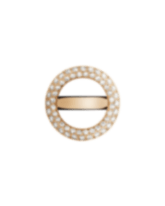 christofle 56 diamond bridge ring gold and diamants  1