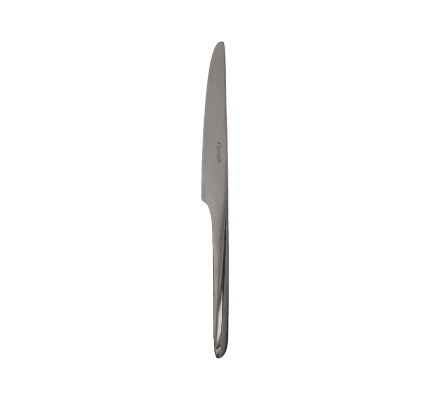 christofle stainless steel dessert knife - black colour 2