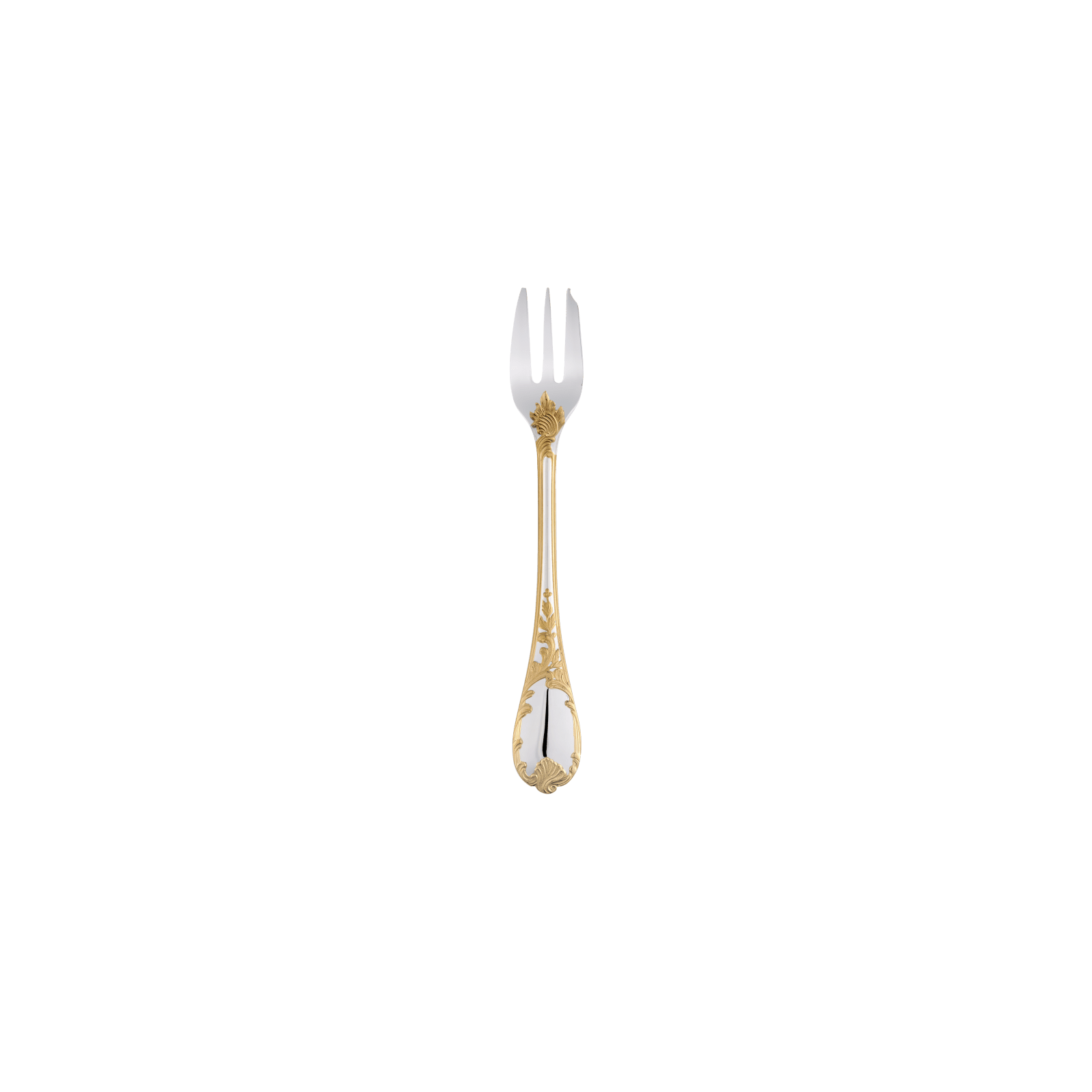 Fourchette à servir métal argenté orfèvre Christofle modèle marly Vintage 2000 silver-plated serving fork 25,4cm - France Fourchette à servir métal argenté orfèvre Christofle modèle marly Vintage 2000 silver-plated serving fork 25,4cm - France