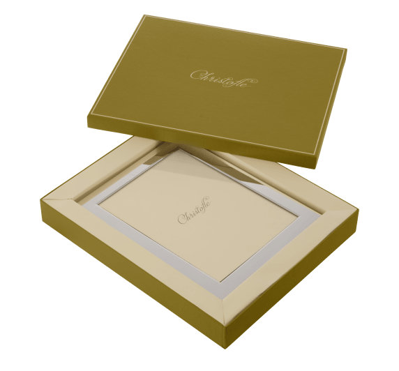 christofle silver plated picture frame - for 18 x 24 cm photos 1
