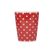 christofle espresso cup - red 1