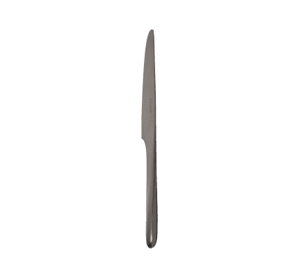 christofle stainless steel dessert knife - black colour 3