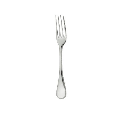christofle Dessert fork Perles  Sterling silver