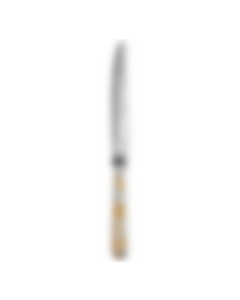 Couteau de table en métal argenté - dorure partielle