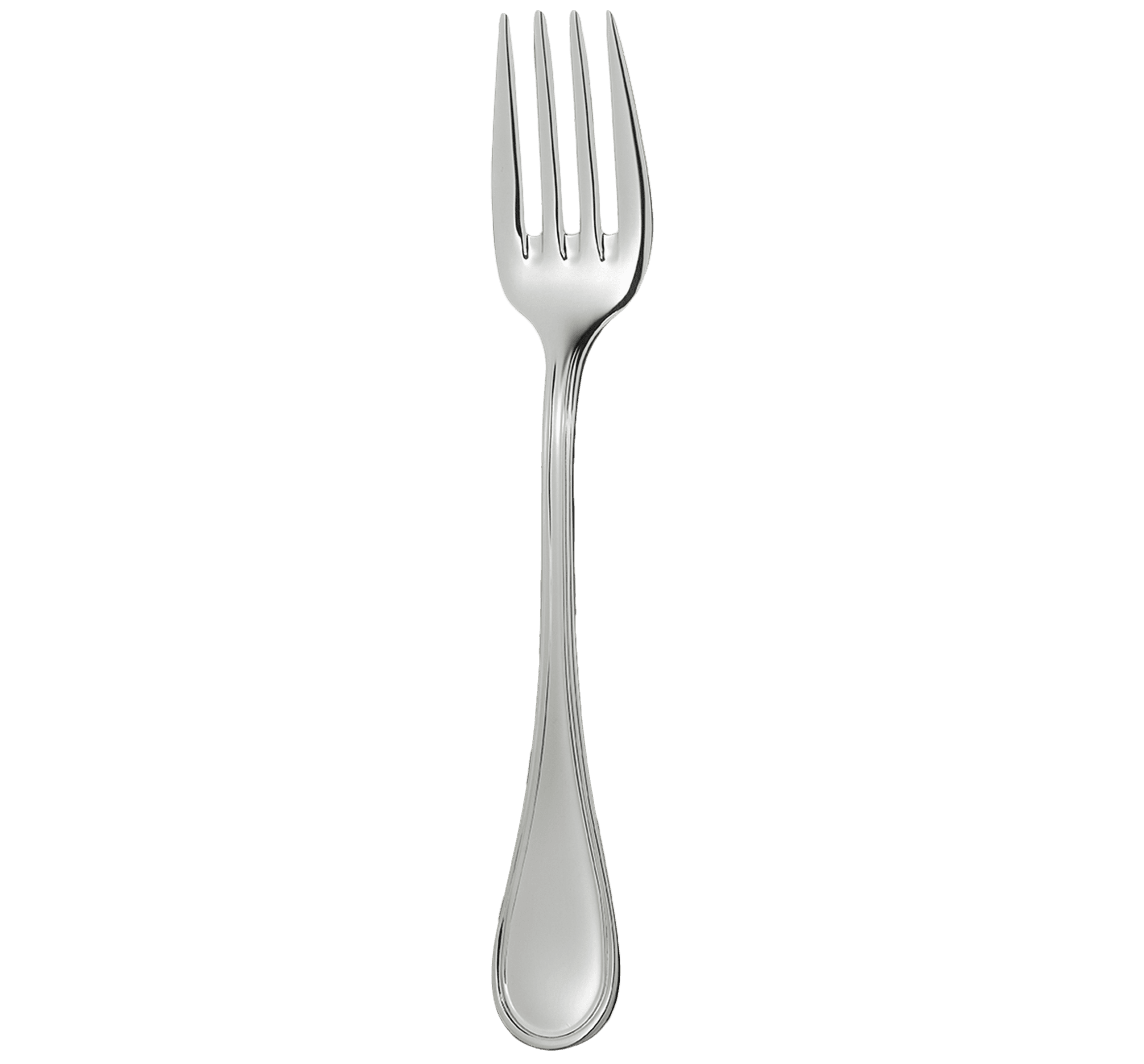 christofle albi 2 stainless steel salad fork  1