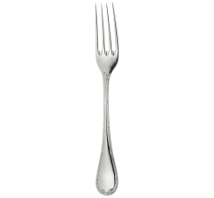 christofle dinner fork rubans  silver plated 3