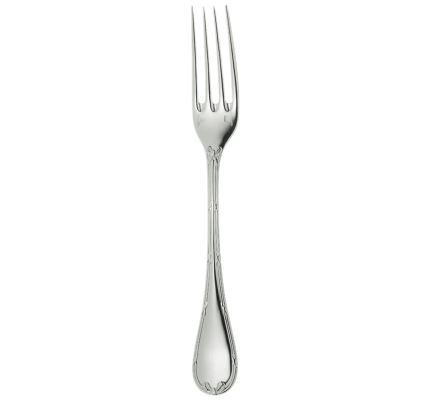 christofle fourchette de table en métal argenté 3