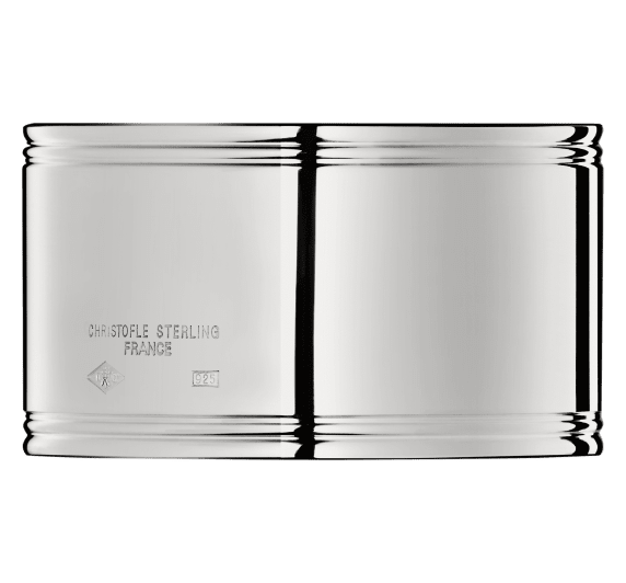 christofle napkin ring cluny  sterling silver 1