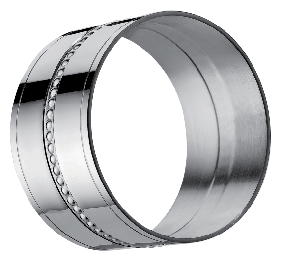 Napkin ring Perles Silver plated Napkin ring Perles Silver plated