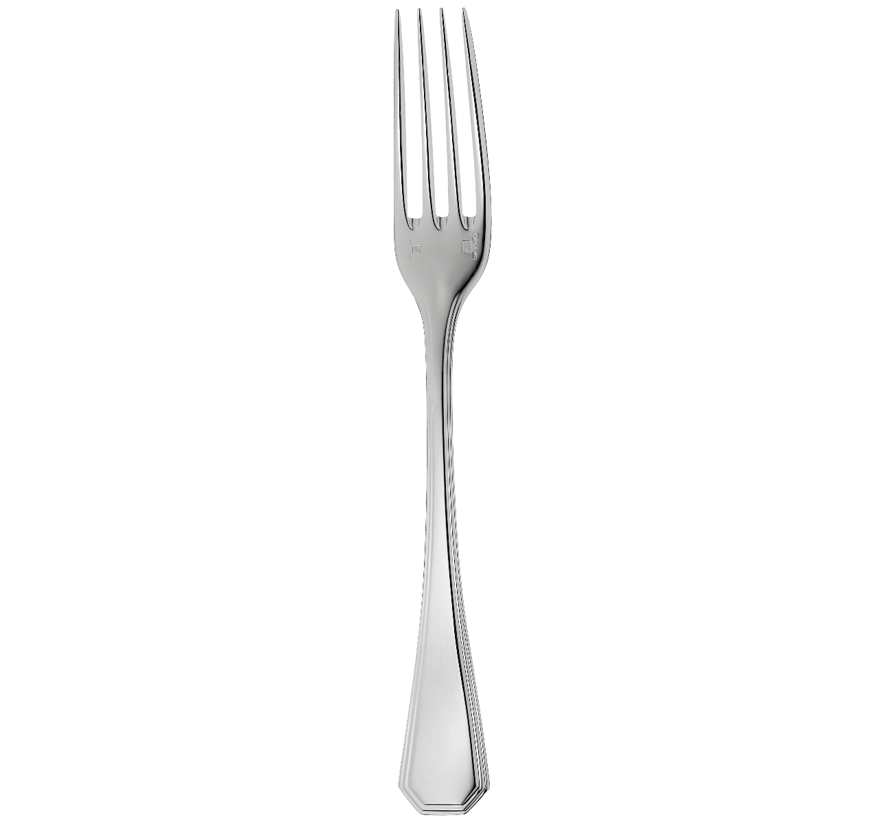 christofle fourchette de table standard en métal argenté 1