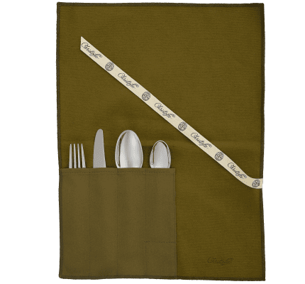 christofle la trousse - 4 piece medium-sized stainless steel individual set 0