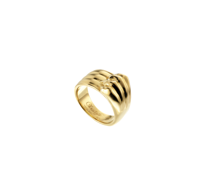 christofle sterling-silver gilded 24 carats bangle ring  0