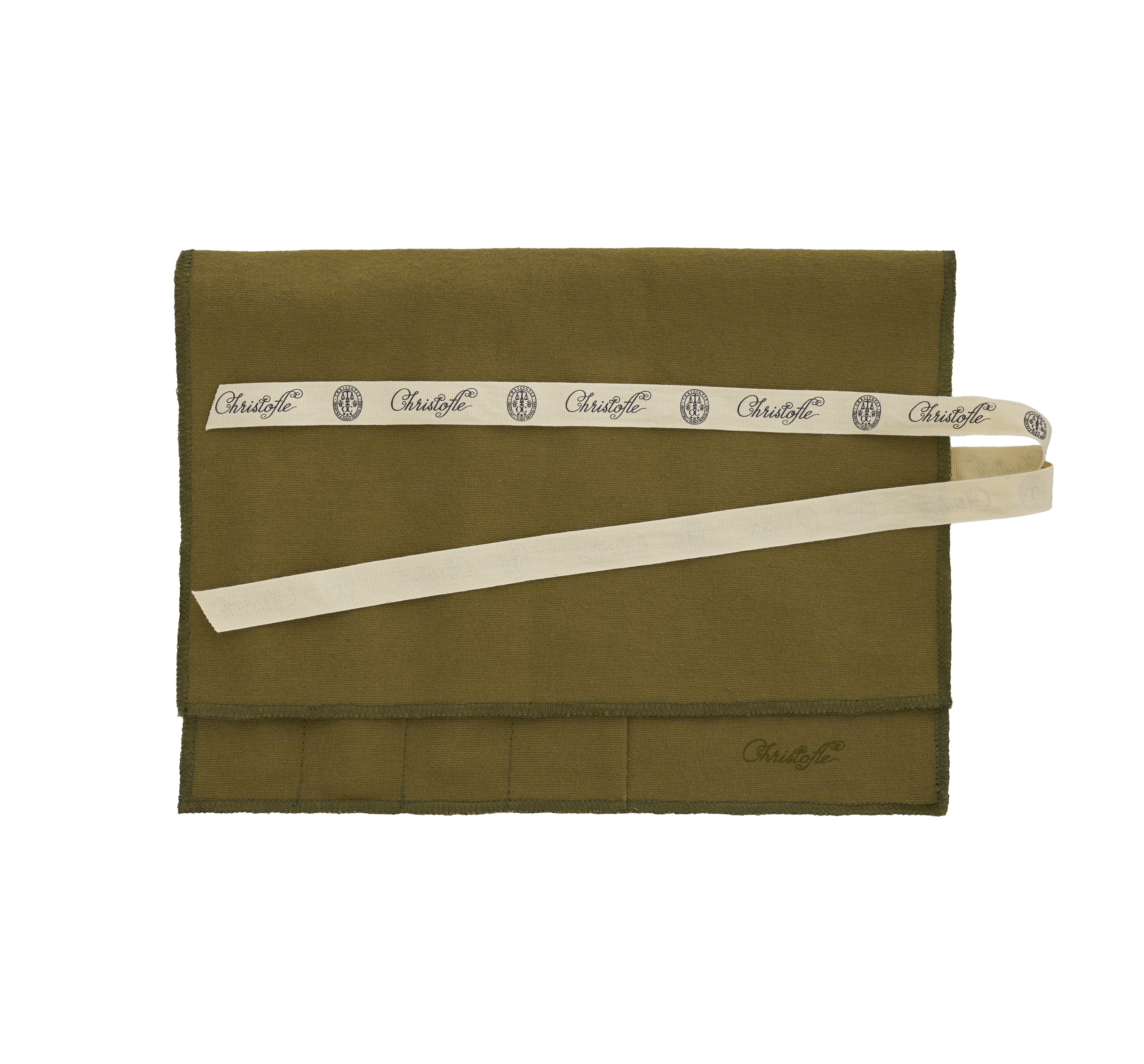 christofle la trousse - 4 couverts taille intermédiaire en métal argenté  5
