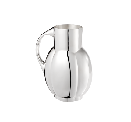 christofle silver-plated four-part water pitcher "normand" 1
