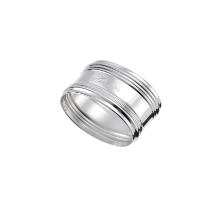 christofle silver-plated napkin ring  3