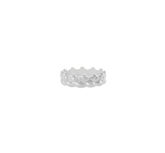 christofle sterling silver thin bangle ring 0