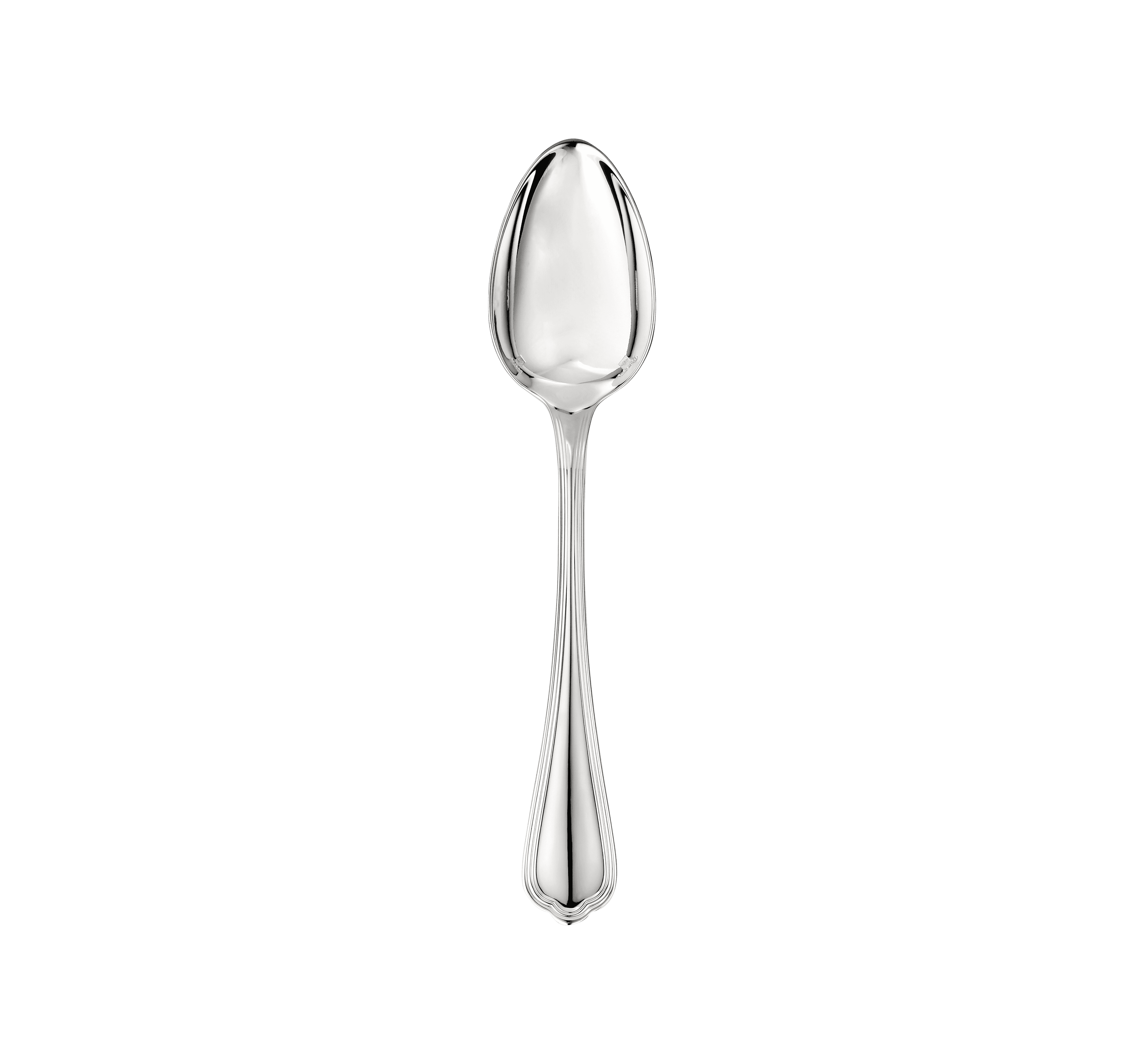christofle cuillère à dessert en métal argenté 1