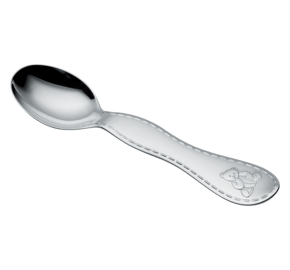 christofle baby spoon charlie bear  silver plated 4