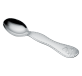 christofle baby spoon charlie bear  silver plated 4