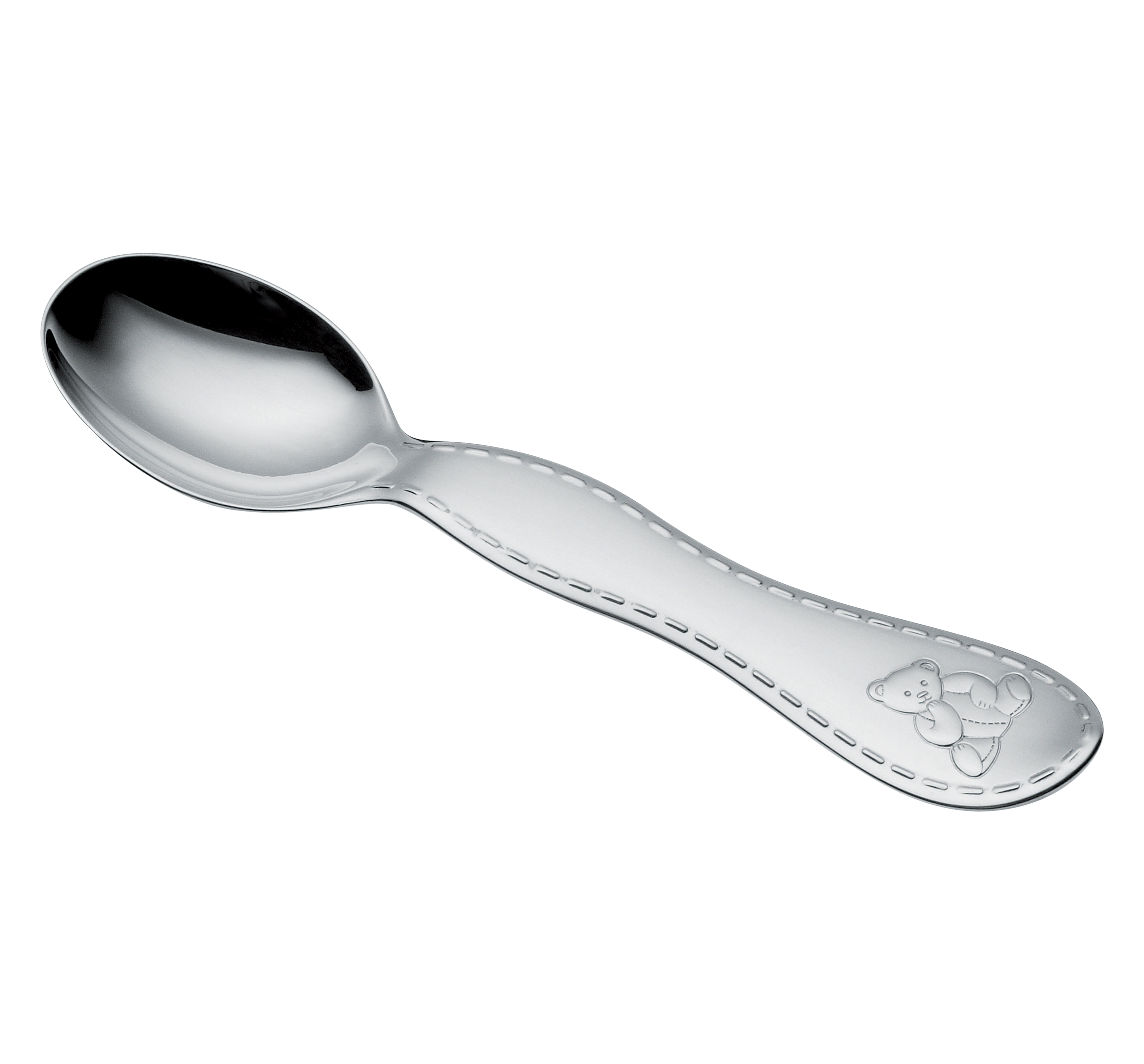 christofle cuillère bébé en métal argenté 4