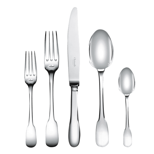 5 Piece Sterling Silver Flatware Set