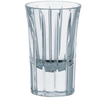 christofle crystal vodka glasses - set of 4 2