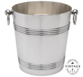 christofle biarritz champagne bucket, silverware - vintage 1