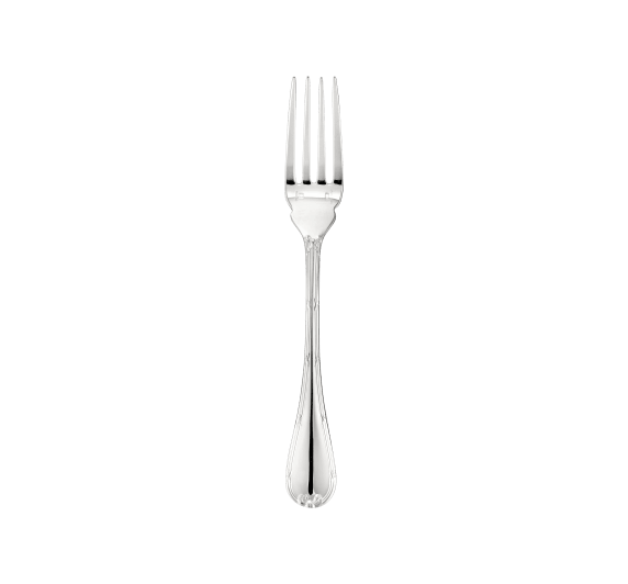 christofle fish fork rubans  silver plated 1