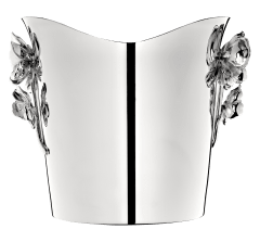 christofle champagne bucket anemone  silver plated 1