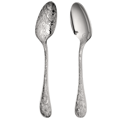 christofle silver-plated coffee spoon 1