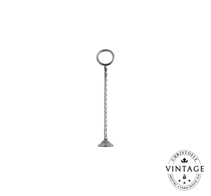christofle pilon pour verre d'eau argenté - vintage 1