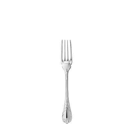 christofle fish fork marly  silver plated 1