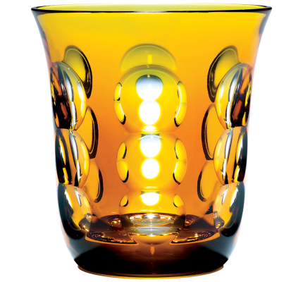 christofle red crystal water glass 2