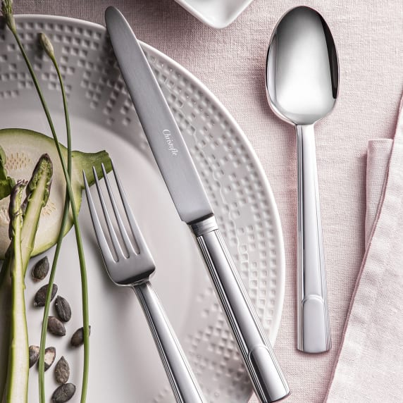 christofle flatware set for 6 people (24 pieces) hudson  stainless stee 3