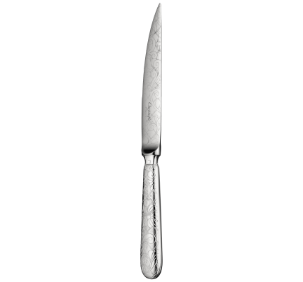 christofle steak knife jardin d'eden  silver plated 1