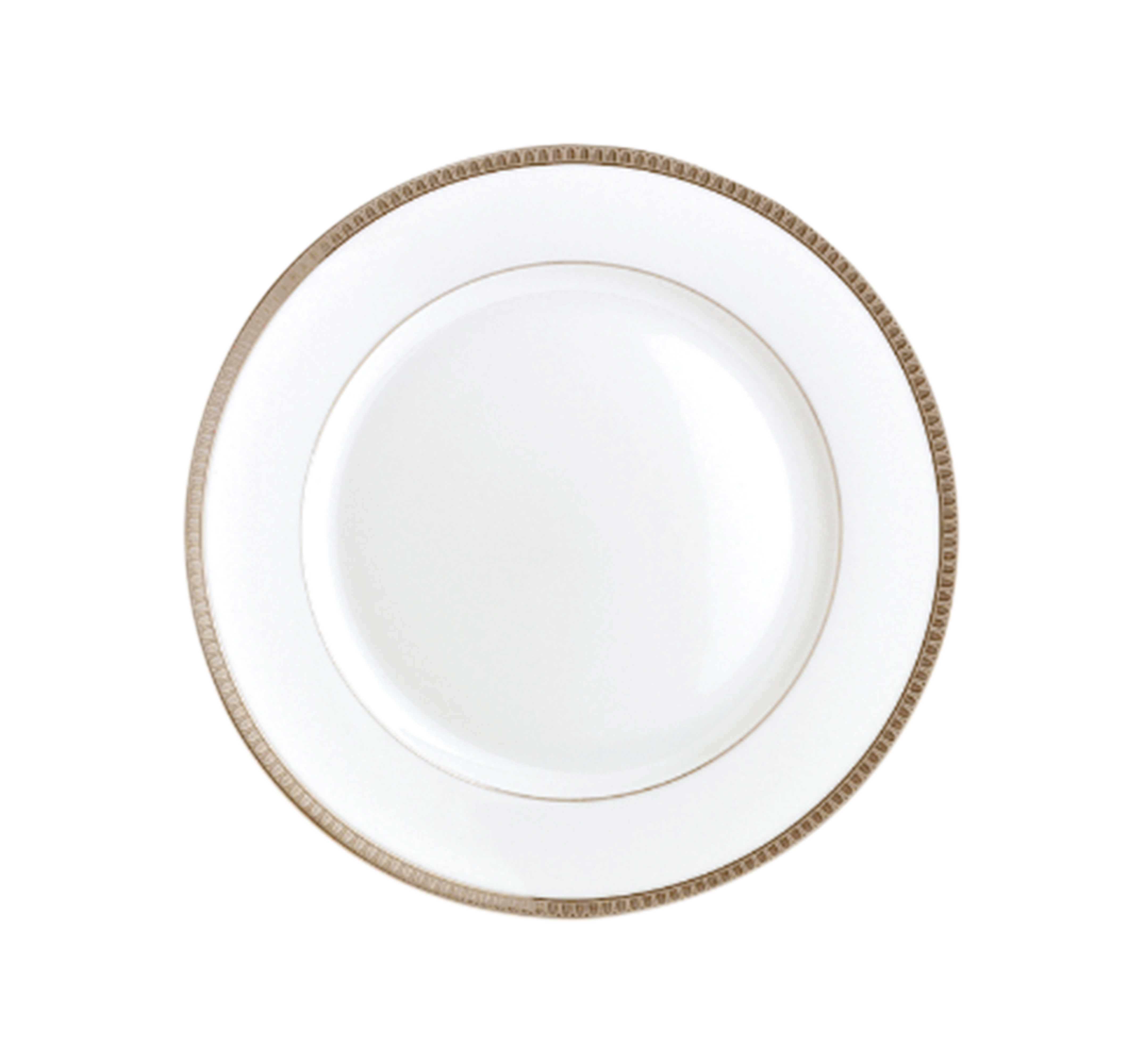 christofle assiette à pain en porcelaine finition platine 1