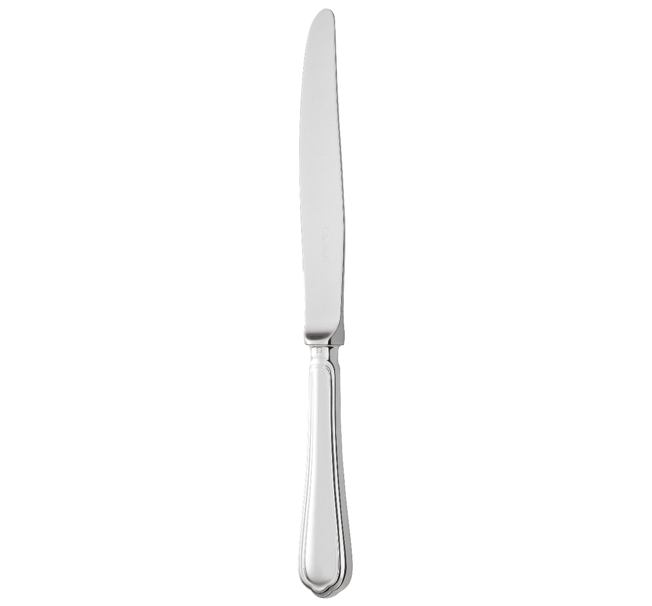 christofle couteau de table en métal argenté 4