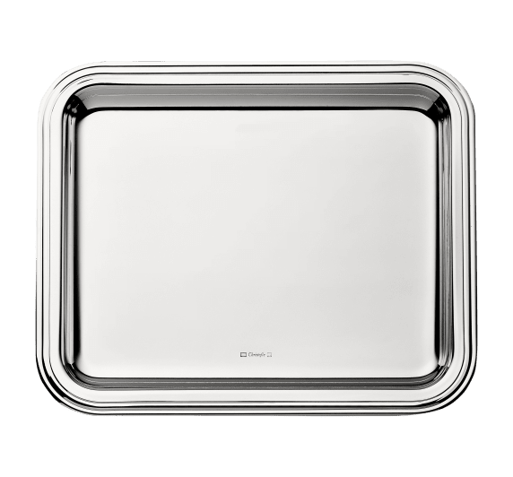 christofle silver plated  tray 20 x16 cm 1