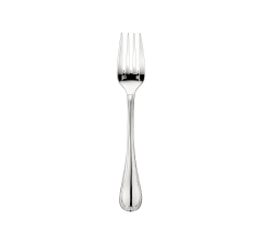 christofle salad fork malmaison  silver plated 0