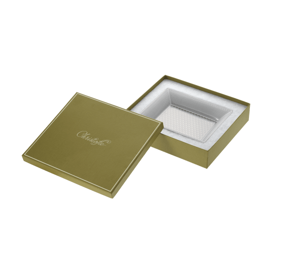 christofle platinum porcelain trinket tray gift box 4
