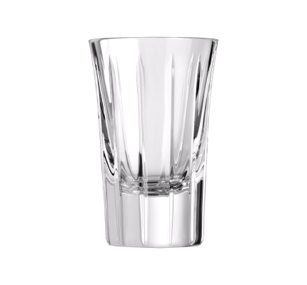 christofle crystal vodka glasses - set of 4 2