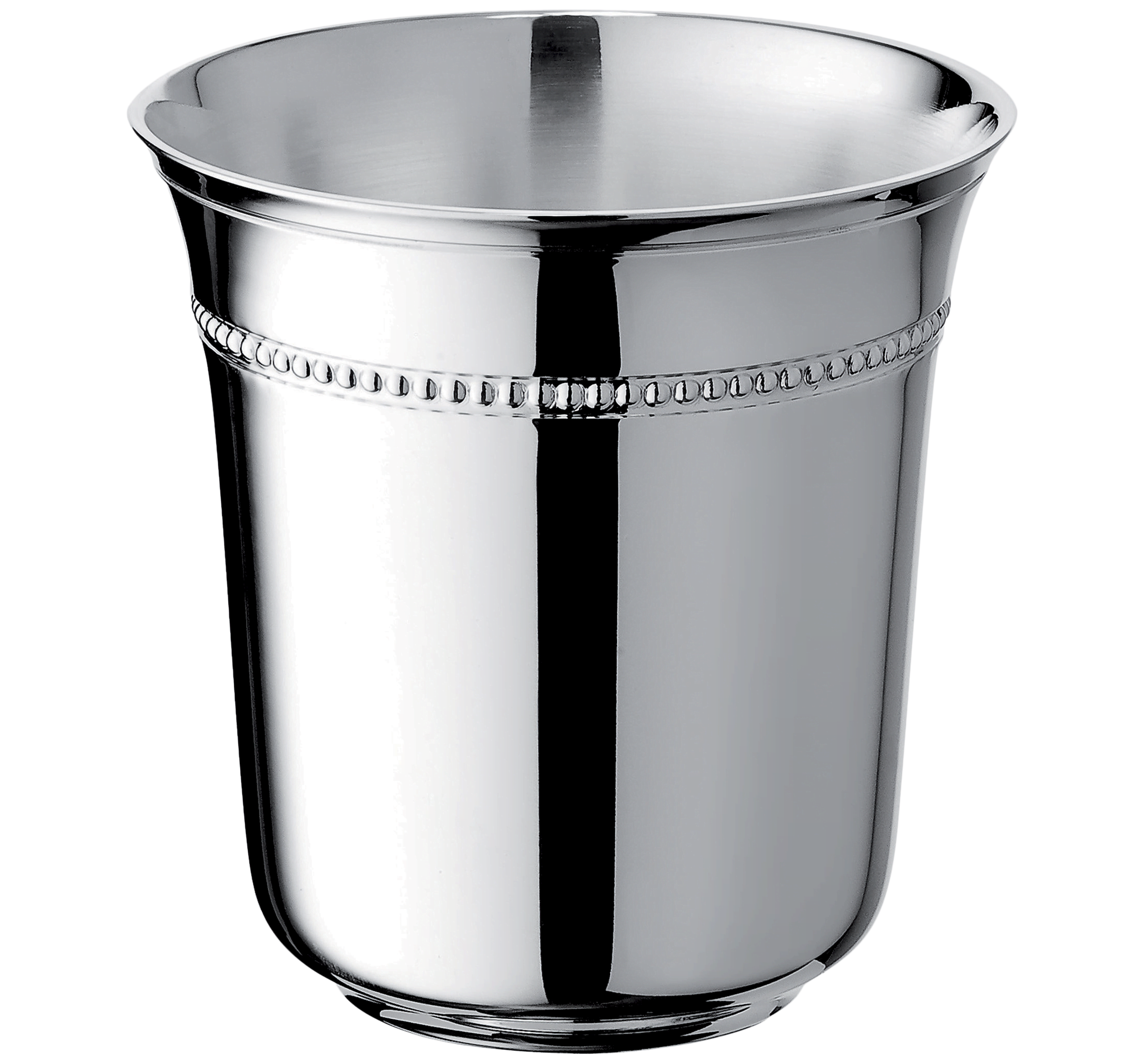 Baby cup Perles Silver plated Baby cup Perles Silver plated