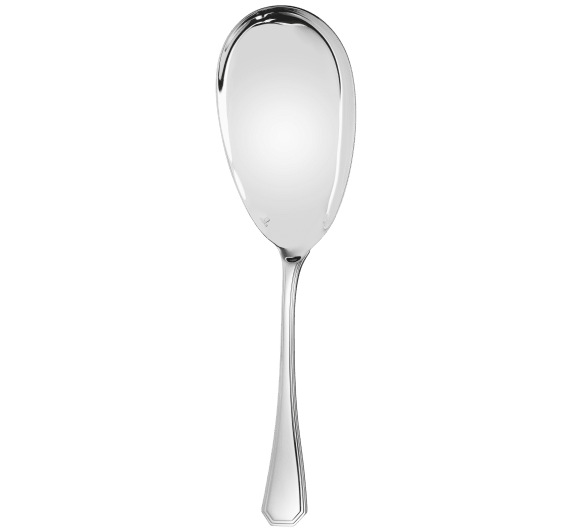 christofle rice and potato spoon america  silver plated 1