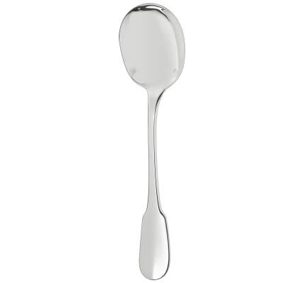 christofle cream soup spoon cluny  silver plated 1