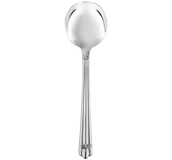 christofle cream soup spoon aria silver plated 00022001000101 1