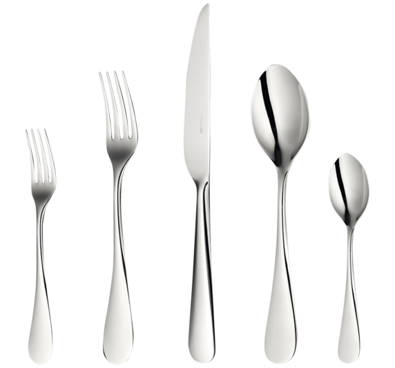 christofle individual place settings (5 pieces) origine  stainless stee 1
