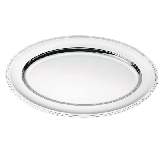 christofle oval platter albi  silver plated 1
