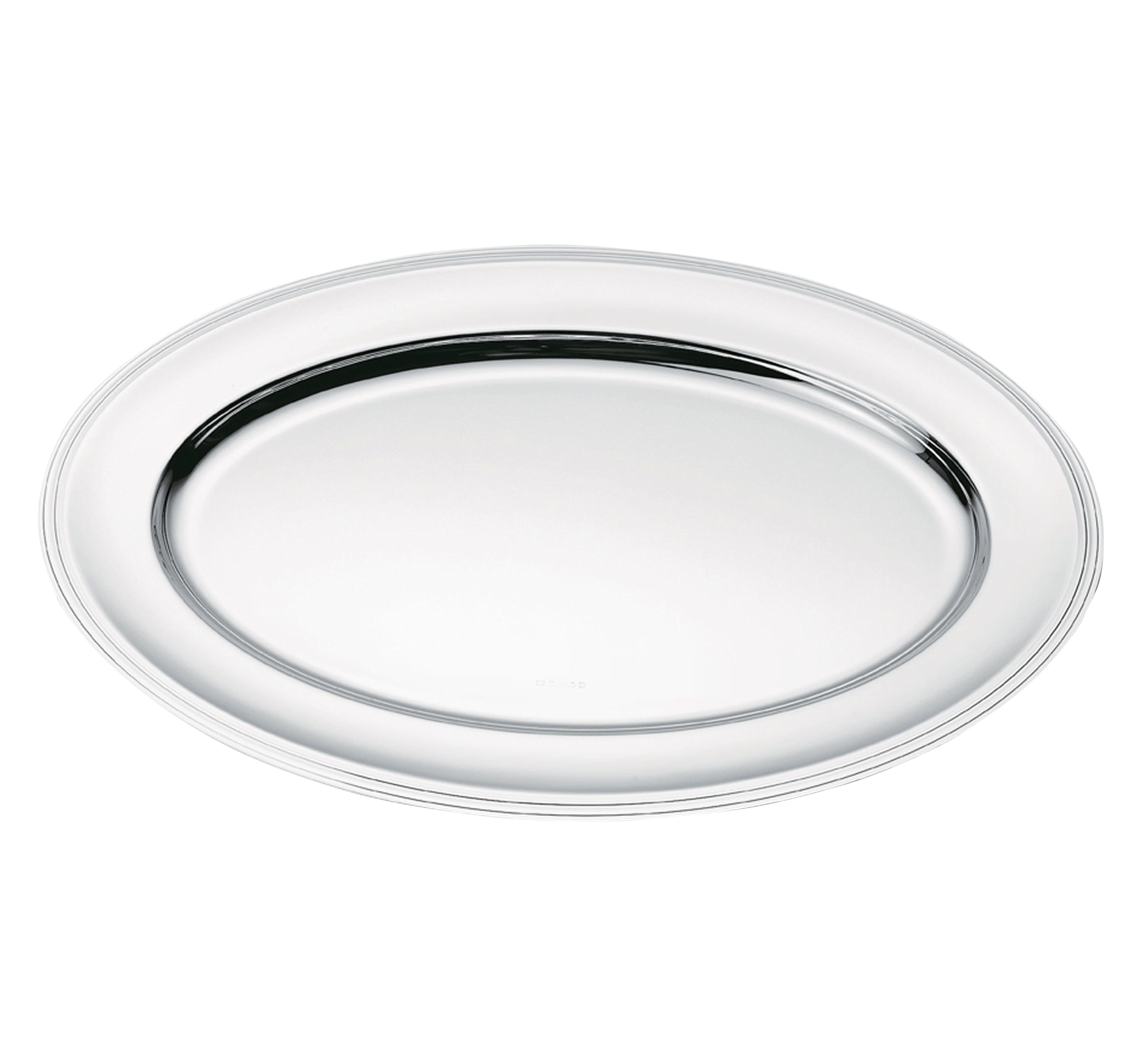 christofle plat ovale en métal argenté 1