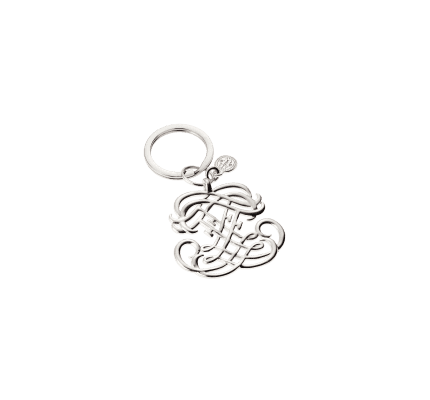 christofle sterling silver key chain ee - eugénie de montijo 0