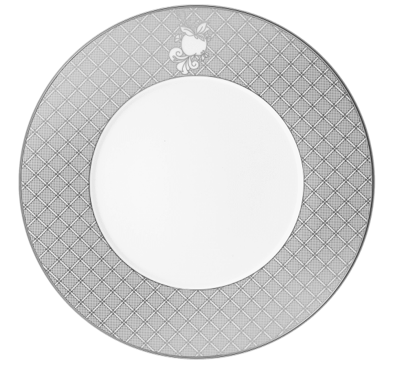 christofle assiette de présentation en porcelaine de limoges 1